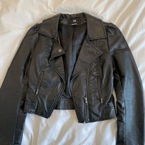 H&M Motorcycle Leather Jacket
